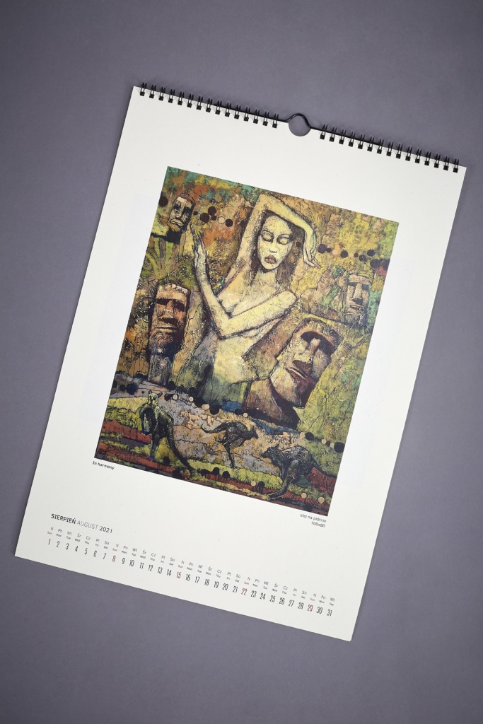 kalendarze na spirali 