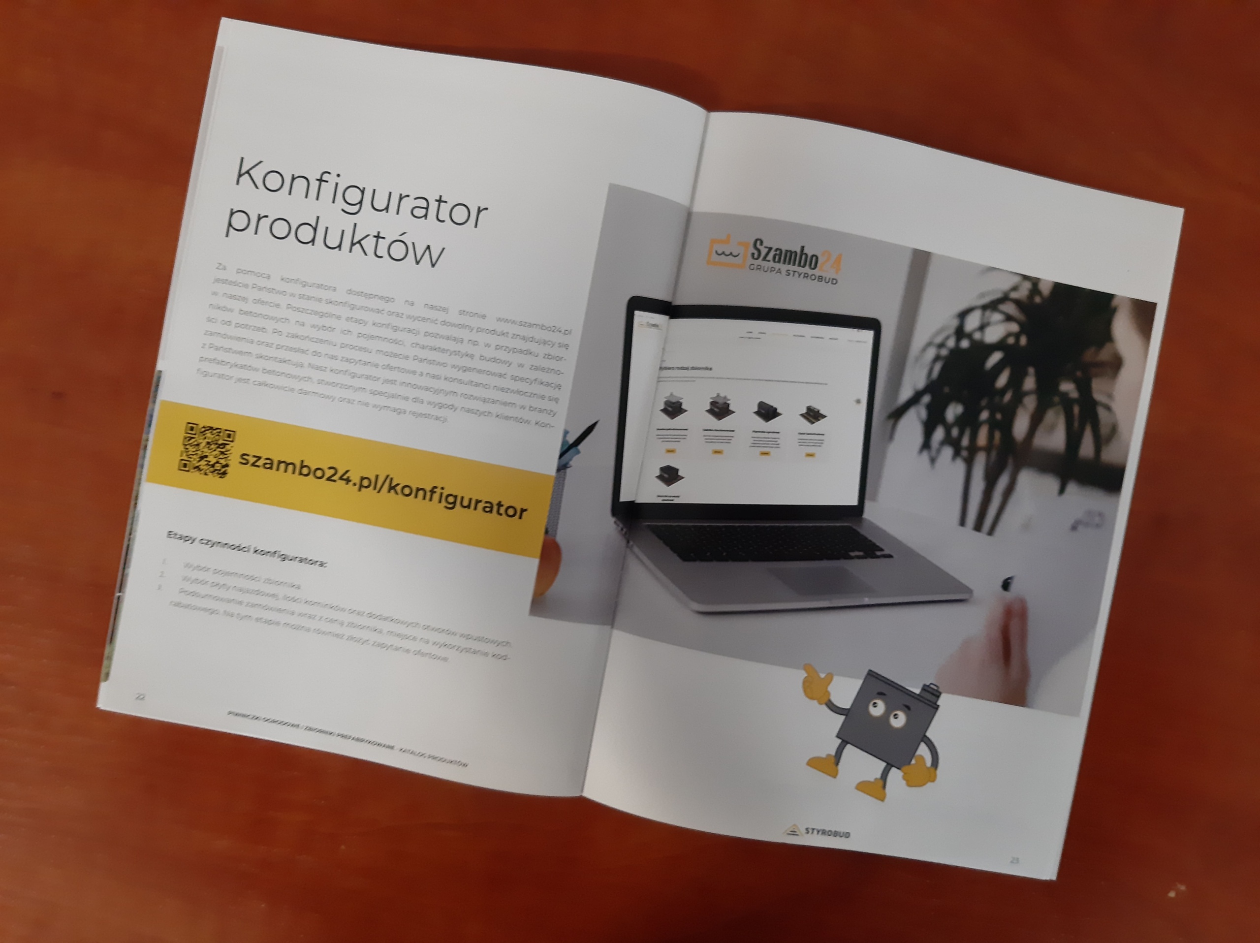 Katalog szyty firmowy