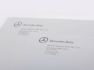 koperta firmowa z logo na zamówienie